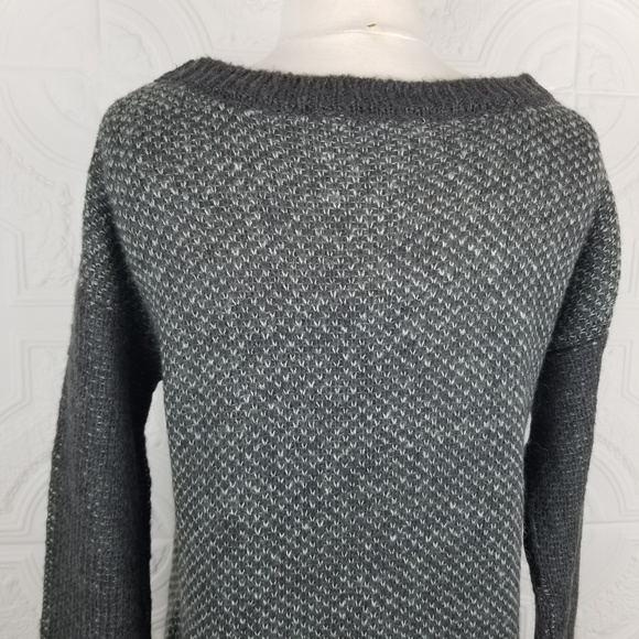 BCBGeneration Long Sleeve Knit Tunic Dress Heather Charcoal XS\S NWT - Picture 5 of 7